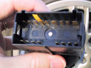 back of US-spec headlight switch