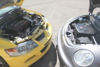 Engine compartment comparison