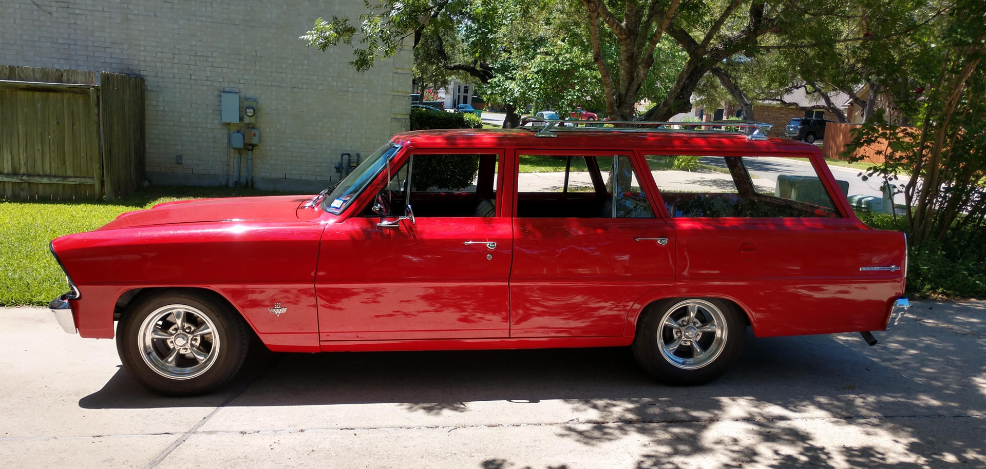 Profile with the old wheels