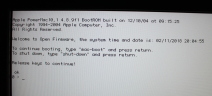 Mac Mini G4 OpenFirmware