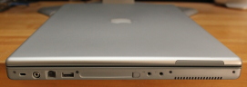 PowerBook G4 ports, left side